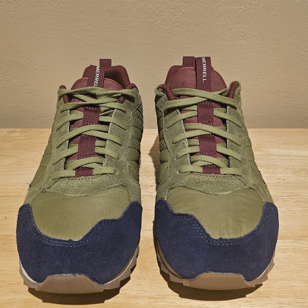 Merrell Olive and Navy Athletic Shoes